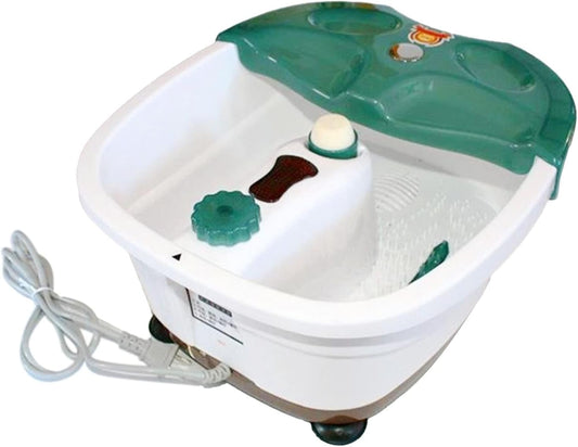 Electric Foot Spa Bath Massager with Heated Tub, Rollers & Touch Control for Relaxation