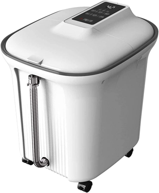 Heated Foot Spa Bath Massager with Automatic Rollers & Temperature Control for Relaxation