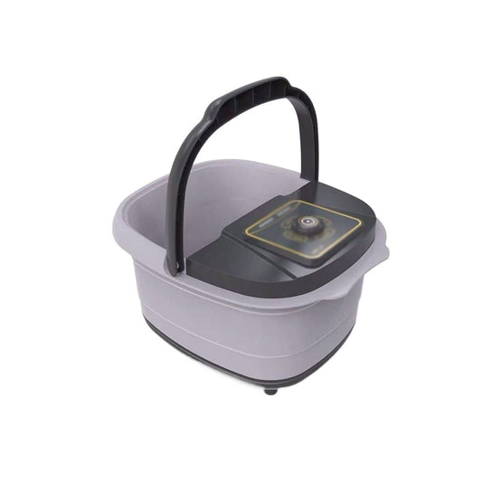 MENGKK Electric Foot Spa Bath Massager with Heat, Vibration & Oxygen Bubble Massage