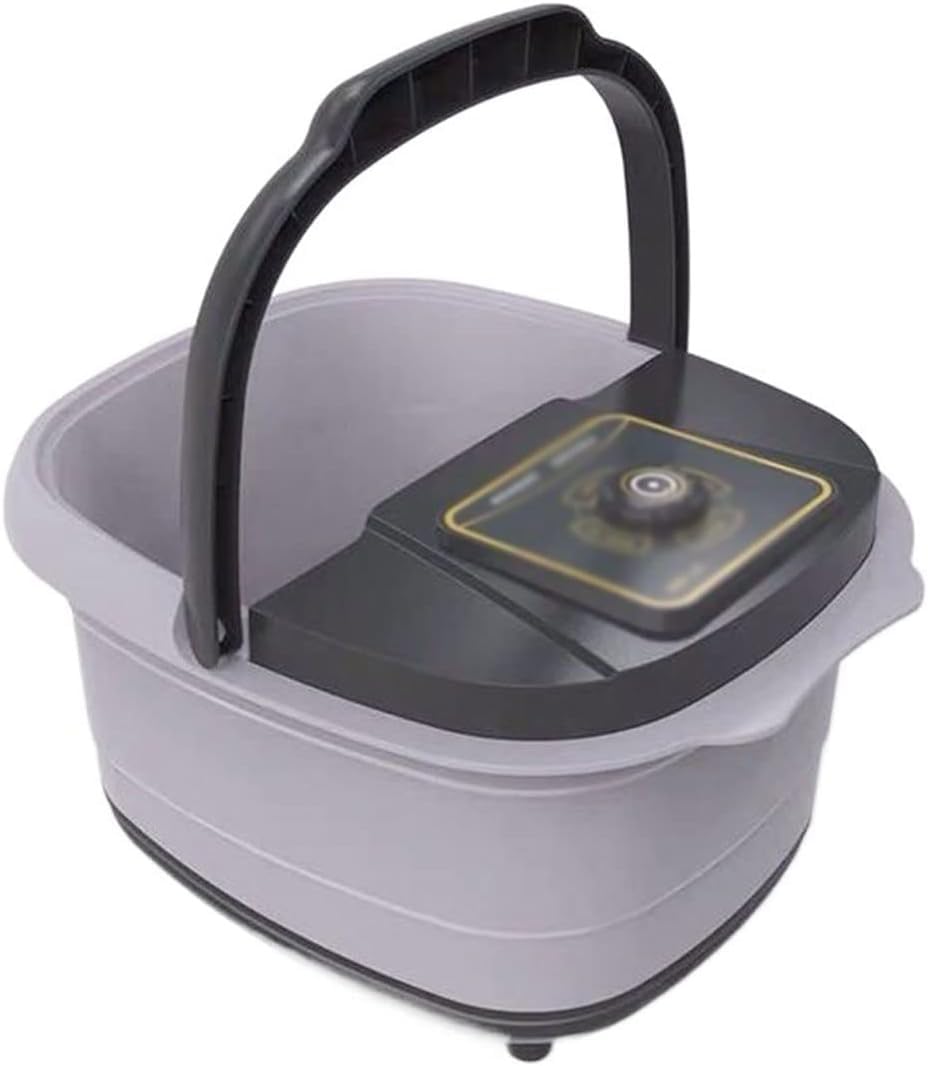 Joysperous Heated Foot Spa Bath Massager with Rolling Vibration & Oxygen Bubbles