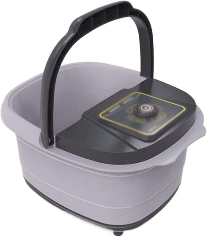 Joysperous Heated Foot Spa Bath Massager with Rolling Vibration & Oxygen Bubbles