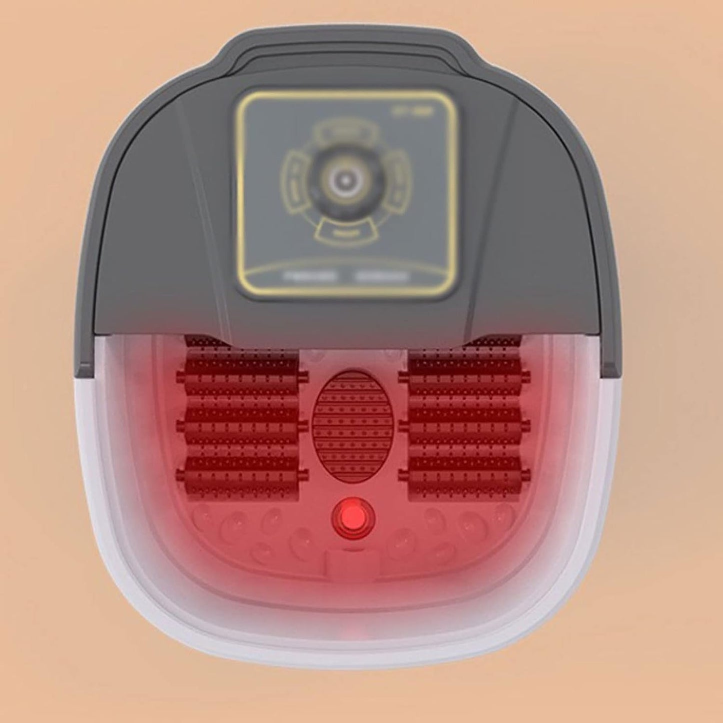 Joysperous Heated Foot Spa Bath Massager with Rolling Vibration & Oxygen Bubbles